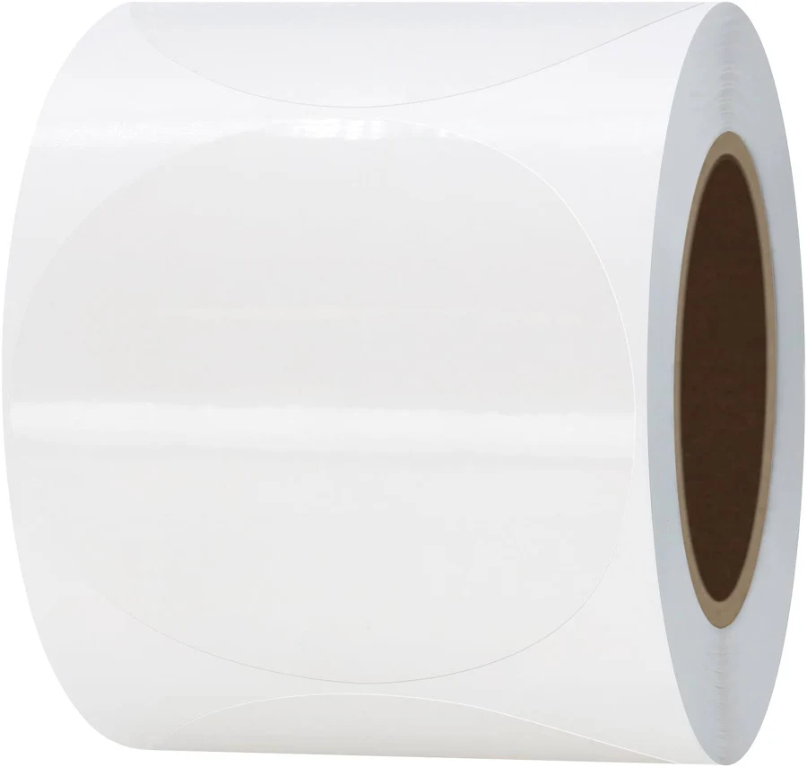 300 Clear Round 2-inch Labels Circle Seal Stickers For Envelopes And