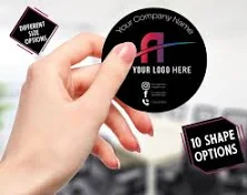 Vinyl Custom Labels - Waterproof Die-Cut Labels - Personalized Stickers - 11 Shapes & 7 Sizes - Glossy - Fast Shipping - Cut to Size Option