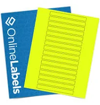 5" x 0.5" Wraparound Labels