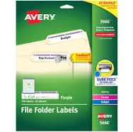 Avery Shipping Labels 5.5 inch x 8.5 inch