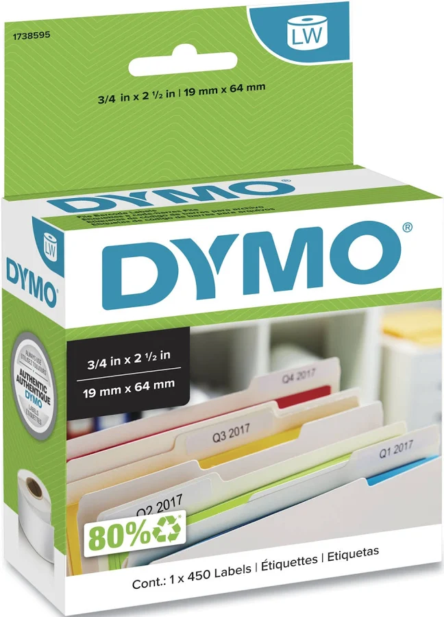 Dymo File Labels