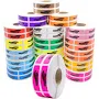 Custom Printed Medical (Healthcare) Labels, 1.625" x 0.375", 1,000 Labels/Roll, Permanent Adhesive, 15+ Color Choices, Black Print - Free Shipping