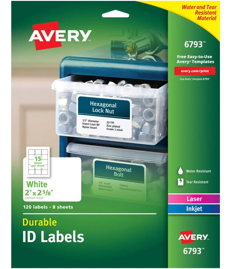 Avery? Durable ID Labels
