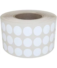 Royal Green Color Coding Sticker Labels Rolls White 8mm