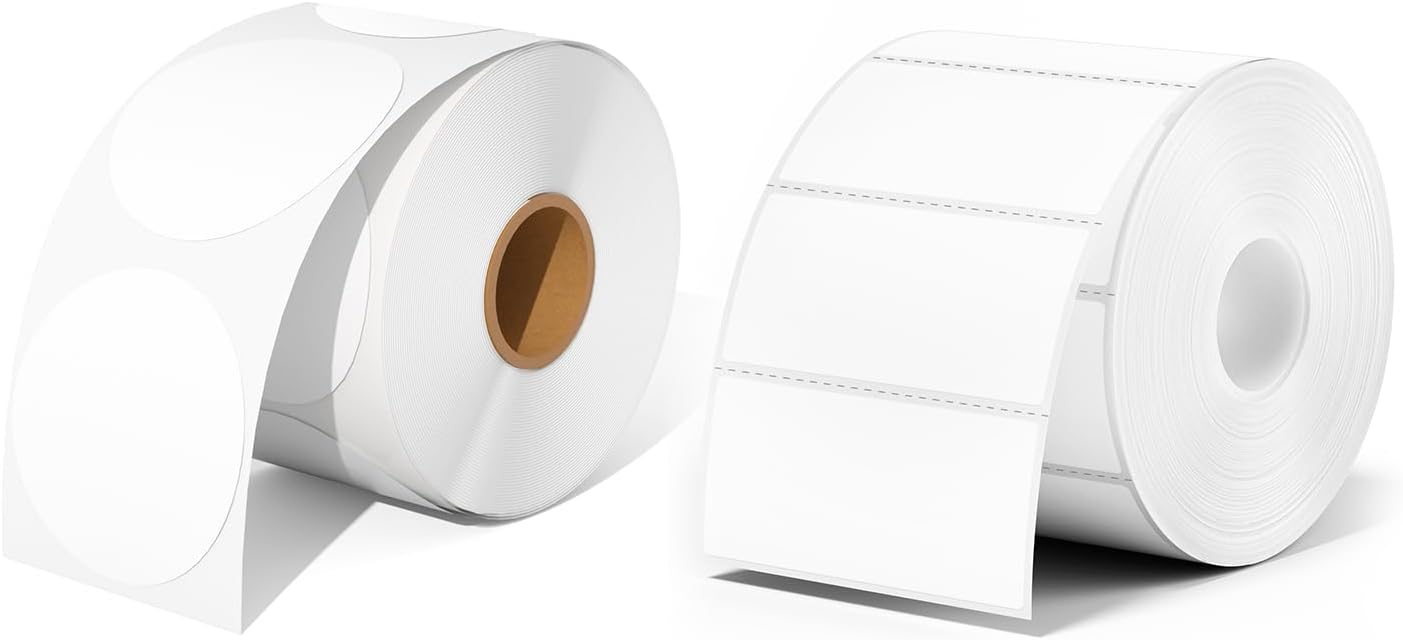MUNBYN Thermal Sticker Labels
