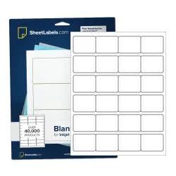 Silver Matte Polyester Weatherproof Labels