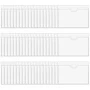 60pcs Self-Adhesive Label Holder