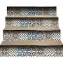 Homeroots Addison Mosaic Peel and Stick Removable Tile Stickers