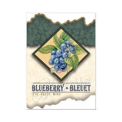WINE BOTTLE LABELS Pack of 30 BLUEBERRY Fruit Wine Blueberries in Diamond Self-Adhesive Easy Peel