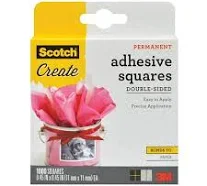 Scotch Adhesive Squares 009-1000-CFT 7100076465