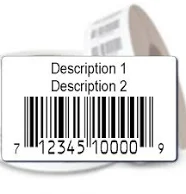 Same Day UPC Labels (1.25" x 0.75") - set of 250 labels, Printed on Rolls, Self-Adhesive Stickers