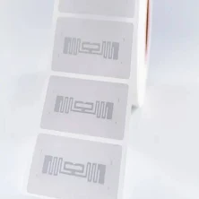 40x15mm Uhf Rfid Label Tag For Inventory Tracking Printable Sticker With Impinj Monza R6 For Apparel Retail Management
