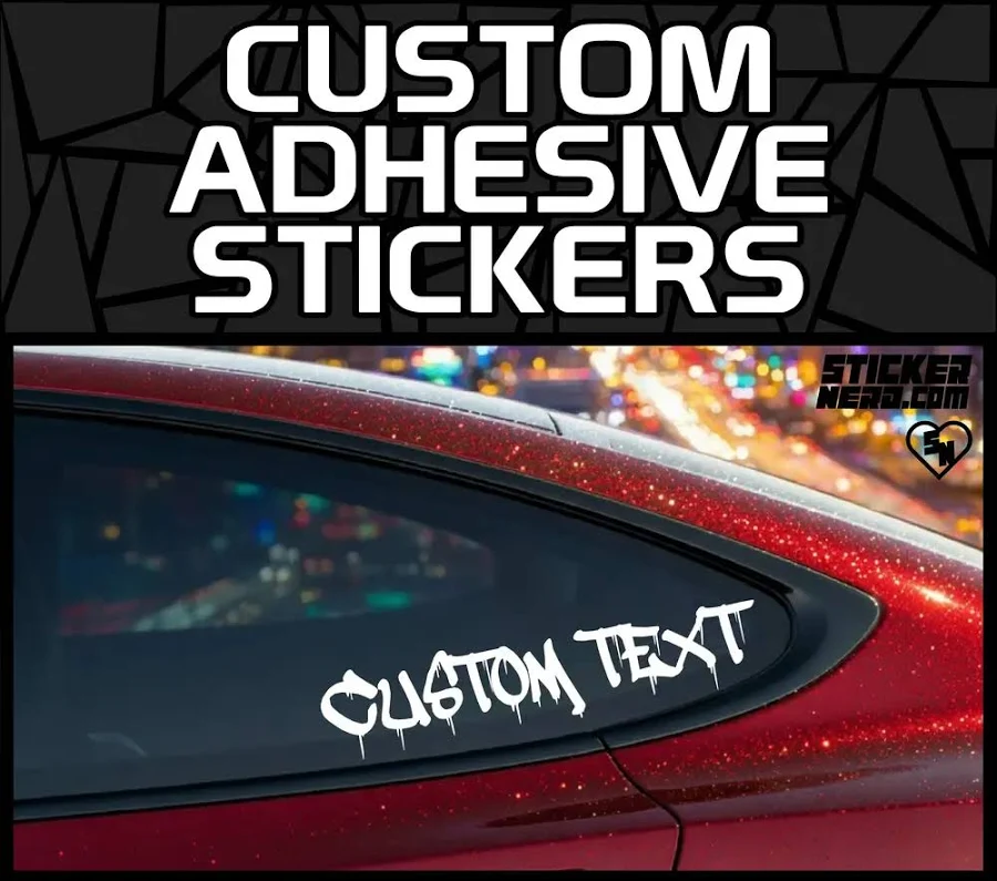 Custom Adhesive Stickers
