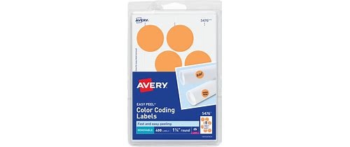 Avery Removable Color-Coding L…