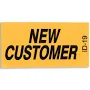 "New Customer" Self-Adhesive Identification Stickers - 1 1/4" x 5/8" - 1,000/Box