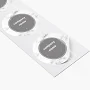 Custom Waterproof Labels | 50 qty | 1" x 1" | VistaPrint | Design: Gray, Business Services, Styles & Themes, Industry, Conservative
