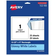 Avery ETIKETTEN L4775-20 210X297MM WS