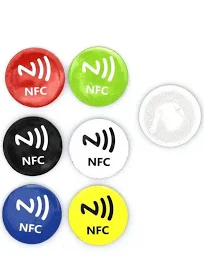 Metal-resistant NFC sticker – NTAG213, durable & robust