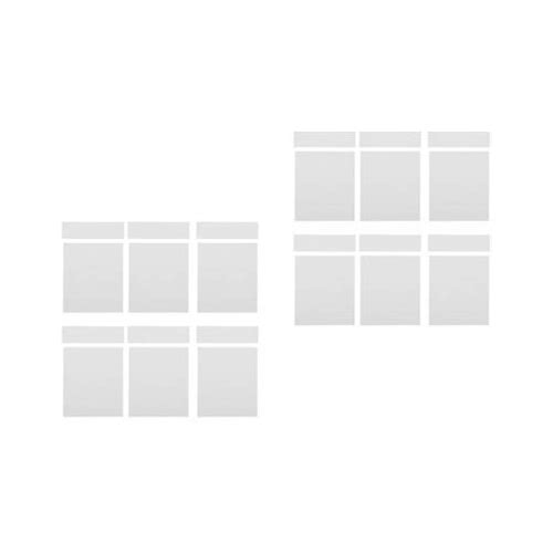 Masteelf 20 Sheets Waterproof Bl…