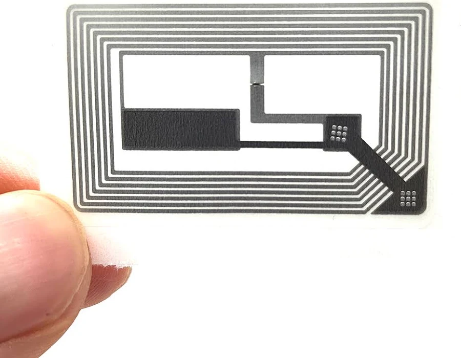 MIFARE Classic 1K(S50) 13.56MHz 40x25MM Implant Thin RFID Adhesive Sticker Tag