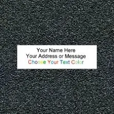 800 Personalized Self Adhesive Quality Printed Small Return Address Labels 1/2" x 1 3/4" Choose your Text Color Shipping!