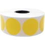 Yellow Circle Dot Stickers