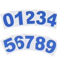 1.5" Reflective Number Stickers 0-9, 2set Mailbox Number Decals,