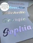 Vinyl Name Stickers , name Decals, personalised sticker custom name labels, glass stickers lunch box labels cold cup stickers