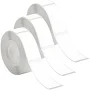 3 Rolls of Tear-Resistant Waterproof Portable Handwritten Labels, Printable Tags for Marking, Compatible with Printer, 160 Labels per Roll, Self-