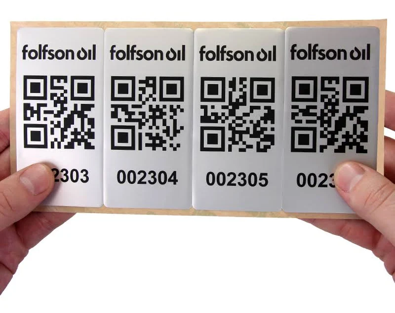10 Custom Metal Labels Matte AlumiGuard Metal Asset Tag (5, 3"x2"