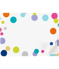 Labels Confetti Brights Self-Adhesive Name