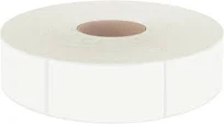 600 Pcs White Rectangular Stickers, Blank Write On Labels
