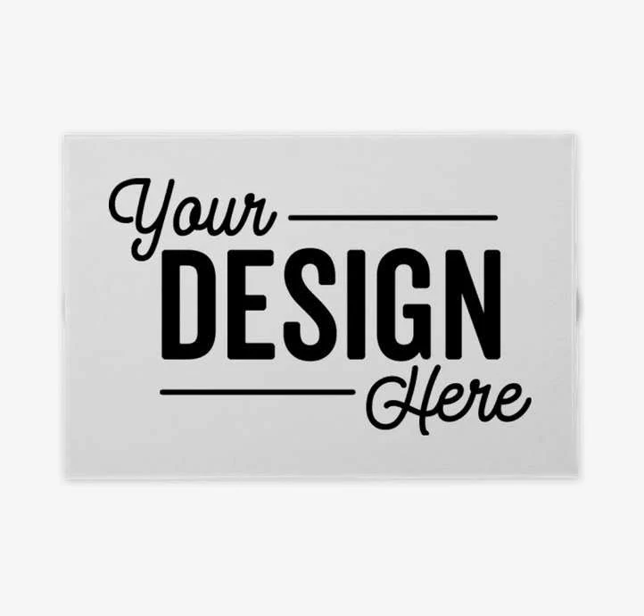 Sample - Full Color 6 in. x 4 in. Clear Rectangle Sticker - Clear