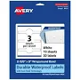 Avery Waterproof Wraparound Band Labels