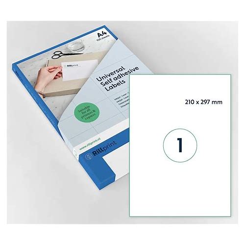 Rillprint Self Adhesive Labels Stic…