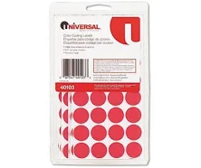 Universal Self-Adhesive Removable Color-Coding Labels