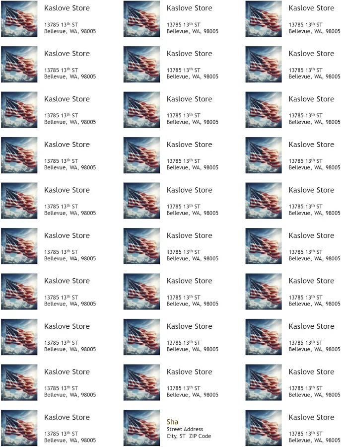 Personalized Return Address Labels Set of 150 Custom Mailing Labels for Envelopes