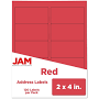 Jam Paper Shipping Address Labels