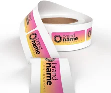 Custom Printed Roll-Label Stickers