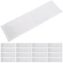 Clear Plastic Self-Adhesive Label Holders
