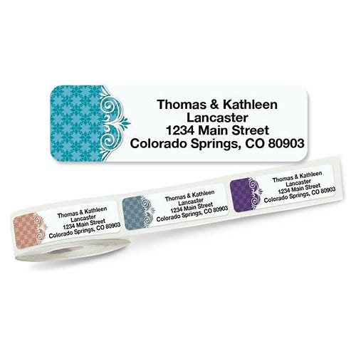 Suave Rolled Address Labels - R…