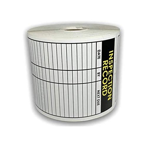 Inspection Record Labels | Servic…