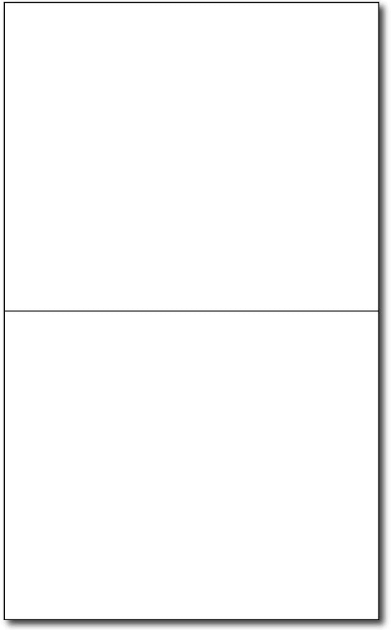 Large Printable 2 Up Labels for Desktop Supplies