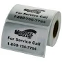Weatherproof Custom Service Labels for Outdoors & Harsh Environments, 2.5" x 1.5", 250 Labels/Roll, Aggressive Adhesive, LV-SERVICE1 | Free Shipping