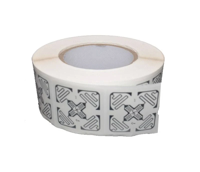 Self Adhesive RFID Tape Label Customizable UHF RFID Labels for Shop