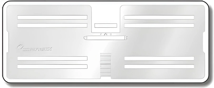 Zebra 10026769 Confidex Silverline Classic II RFID Label Roll 100mm x 40mm