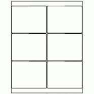 Avery 6175 Rectangle Permanent White 300pc self-adhesive label