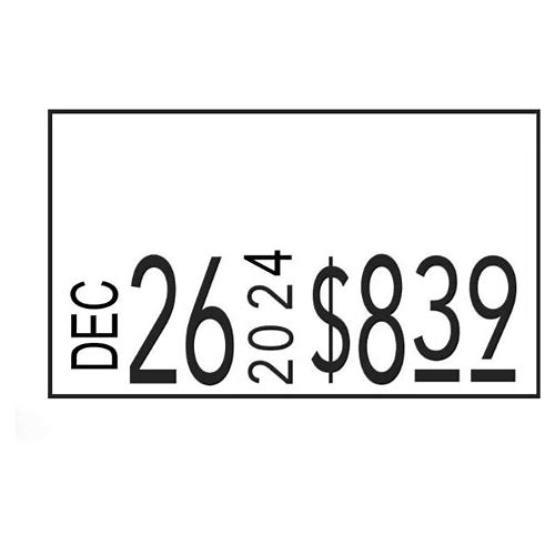 Monarch 1131 Labels, White, Rem…