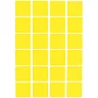 Royal Green Square Stickers Labels 1 inch