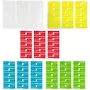 30Pcs Self-Adhesive Cable Label Waterproof Identification Tags for Office School